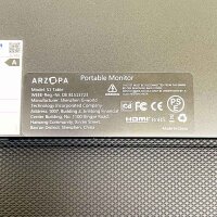 Arzopa S1 15.6" portable monitor, 1920x1080 Full HD, 60Hz, IPS, HDR, mini HDMI port