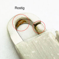 Rick Owens keychain with pentagram design, fashionable accessory made of high-quality material