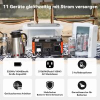 FLASHFISH P60 Power Station 520Wh, Solar Generator with...