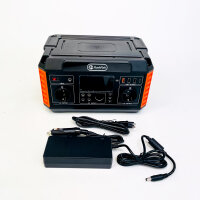 FLASHFISH P60 Powerstation 520Wh, Solar Generator mit 230V/560W Steckdose, 5x DC, 4x USB Ausgänge, Notstrom für Camping & Party