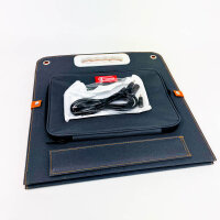 FLASHFISH P60 Powerstation 520Wh, Solar Generator mit 230V/560W Steckdose, 5x DC, 4x USB Ausgänge, Notstrom für Camping & Party