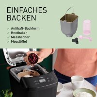 Panasonic SD-PN100KXE Mini Bread Maker with 18 Programs, Gluten-Free Option, Dual Temperature Sensors, Artisan Kneading System, Easy Operation