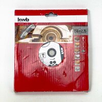 kwb 584157 Hartmetall Kreissägeblatt 156x12,75 mm, 1 Stück, langlebig, präzise Schnitte