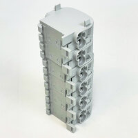 Weidmüller WPD 102 Verteilerblock 5 Stück, 2x35/2x25 mm², grau, robuste Verbindungslösung