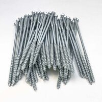 BMI T-40 double threaded screw 8.0 x 300 mm, 50 pieces, length 300 mm