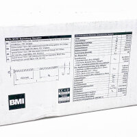 BMI T-40 double threaded screw 8.0 x 300 mm, 50 pieces, length 300 mm
