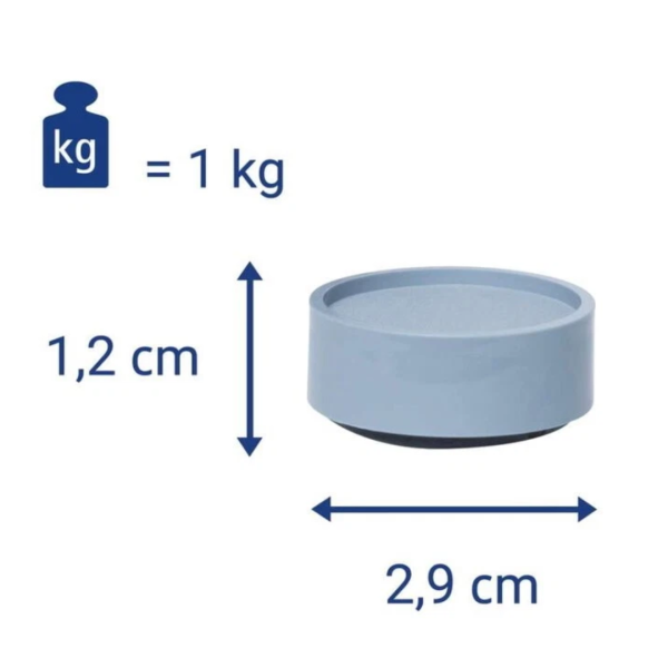 MAUL Industriemagnet Ø 29 mm, Tragkraft 1,0 kg, 30 Stück (3x 10)
