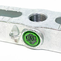 KUKKO 18-2-T Traverse für Abziehvorrichtungen, Bohrung G 1/2", 68-244 mm, 260 mm Länge, max. 7 Tonnen Belastung