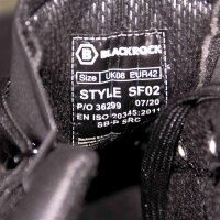 Rodo Blackrock Black Chukka Stiefel - Größe 8 (SF0208)