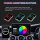 Sunweyer SW12 Pro Wireless CarPlay Adapter Android Streaming Box mit Netflix, YouTube, Hulu, App-Installation, Dual WiFi, HDMI, LED-Ambientebeleuchtung