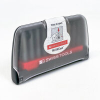 Swiss Tools PB E6.702 BC BitCase-Set mit Präzisionsbits, vielseitiges Werkzeugset für feine Arbeiten