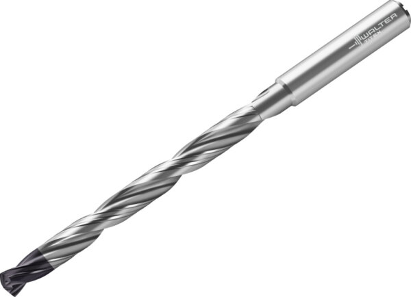 VHM-Bohrer DC180-08-07.800A1-WJ30EY, Schneidendurchmesser 7,8 mm, mit Kühlkanal, präzises Bohren