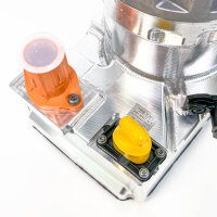 Hanon 50V-8U-A1-010 Elektrischer Klimakompressor, 800 V EKK, 7.5cc P5/P6, Kältemittel R744, Öltyp Reniso Acc