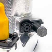 Hanon 50V-8U-A1-010 Elektrischer Klimakompressor, 800 V EKK, 7.5cc P5/P6, Kältemittel R744, Öltyp Reniso Acc