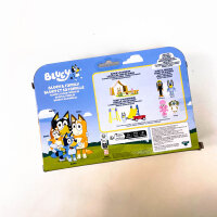 BlueY 13009 Set of 4 posable figures (Family, Bingo, Bandit, Chilli), 6.35–7.62 cm, official collectors item