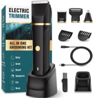 TC-017 Mens Body Hair Trimmer 3-in-1, 600 mAh, 5V 1A,...