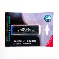 Neutrik NAC3MM-1 JET 20A PowerCON Koppler, Stromeingang und Stromausgang, 250V