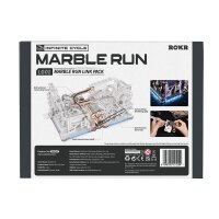 ROKR LG01 3D-Puzzle Murmelbahn Verbindungselemente aus Metall und Spielholz, Link Pack