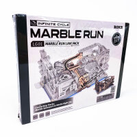 ROKR LG01 3D-Puzzle Murmelbahn Verbindungselemente aus Metall und Spielholz, Link Pack