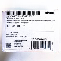 WAGO Kompaktes 1-phasiges Netzteil 18 V DC 1,25 A