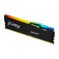Kingston FURY Beast Black RGB EXPO 32GB DDR5 Gaming RAM, Intel XMP 3.0, Einzelmodul KF560C36BBEA-32