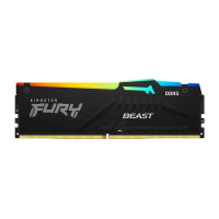 Kingston FURY Beast Black RGB EXPO 32GB DDR5 Gaming RAM, Intel XMP 3.0, Einzelmodul KF560C36BBEA-32