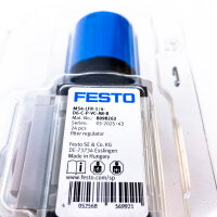 FESTO MS4-LFR-1/4-D6-C-P-VC-A8-B Filterregler, 24 Stück, Luftaufbereitung, Druckregelung, kompakt, robust