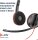 Plantronics Blackwire C3220 On-Ear Headset with USB-C & 3.5mm jack, noise cancellation, Soundguard, flexible microphone, black-red