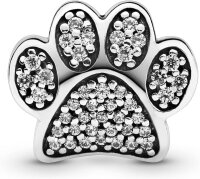 Pandora Passions Charm Pfote Glitzer Sterlingsilber...