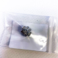 Pandora Passions Charm Pfote Glitzer Sterlingsilber Karabinerverschluss 10x11 mm