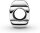 Pandora Passions Charm Pfote Glitzer Sterlingsilber Karabinerverschluss 10x11 mm