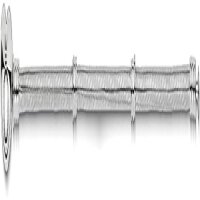 Pandora Icons Armband 19 cm Silber mit Herzverschluss und Schlangenkette, Klettverschluss