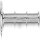 Pandora Icons Armband 19 cm Silber mit Herzverschluss und Schlangenkette, Klettverschluss