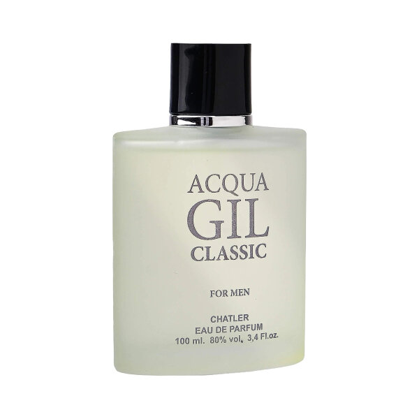 CHATLER Acqua Classic Herren Eau de Parfum 100ml, frischer Duft, langanhaltend