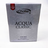 CHATLER Acqua Classic Herren Eau de Parfum 100ml, frischer Duft, langanhaltend