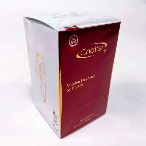 CHATLER Mission Fragrance EAU DE PARFUM Unisex 100ml Fragrance Spray