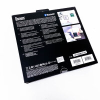 Divoom Pixoo 7,18" Digitaler Bilderrahmen 16x16 RGB-LED Pixel Art Kalenderuhr Bluetooth Smart-Uhr mit Social-Media-Benachrichtigung