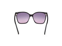 TOM FORD FT1312/S 01B Sonnenbrille, schwarzer Rahmen, dunkle Gläser, 56 mm Glasbreite, 15 mm Stegbreite, 140 mm Bügellänge