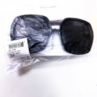 FORD FT1227S 01A Sonnenbrille, schwarzer Rahmen, dunkle Gläser, Glasbreite 60 mm, Stegbreite 19 mm, Bügellänge 135 mm