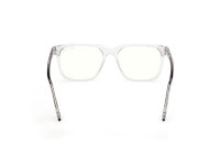 TOM FORD FT6080-B/V 020 Brille grau transparenter Rahmen klare Gläser 51mm Glasbreite 18mm Stegbreite 145mm Bügellänge