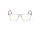 TOM FORD FT6080-B/V 020 Brille grau transparenter Rahmen klare Gläser 51mm Glasbreite 18mm Stegbreite 145mm Bügellänge