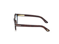 TOM FORD FT6037-B/V 052 Glasses with Havana frame, 49 mm lens width, 22 mm bridge width, 145 mm temple length