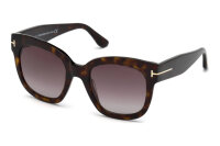 TOM FORD FT0613/S 52T Sunglasses, dark Havana frame, 52...