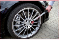 KS-Tools 516.6042 Torque Wrench Set 1/2" ERGOTORQUE Precision 40-200 Nm 30-150 Lbf-ft ​​for Car Tire Changes