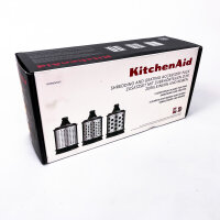 KitchenAid 5KSMEMVSC Grating and Shredding Kit for Food Processor with Versatile Attachments
