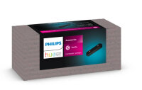 Philips Hue Perifo connector, straight, black, 24V, IP20, compact dimensions 105x16.2x18.6mm