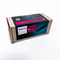 Philips Hue Perifo connector, straight, black, 24V, IP20, compact dimensions 105x16.2x18.6mm