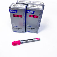 Markal Paint-Riter+ Ölfarbmarker HP 48er Set, Rosa, 3 mm Spitze, langlebig, deckend, vielseitig einsetzbar