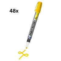 Markal Paint-Riter+ Ölfarbmarker HP Gelb 3 mm, 48...