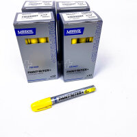 Markal Paint-Riter+ Ölfarbmarker HP Gelb 3 mm, 48 Stück, langlebig, deckend, schnelltrocknend